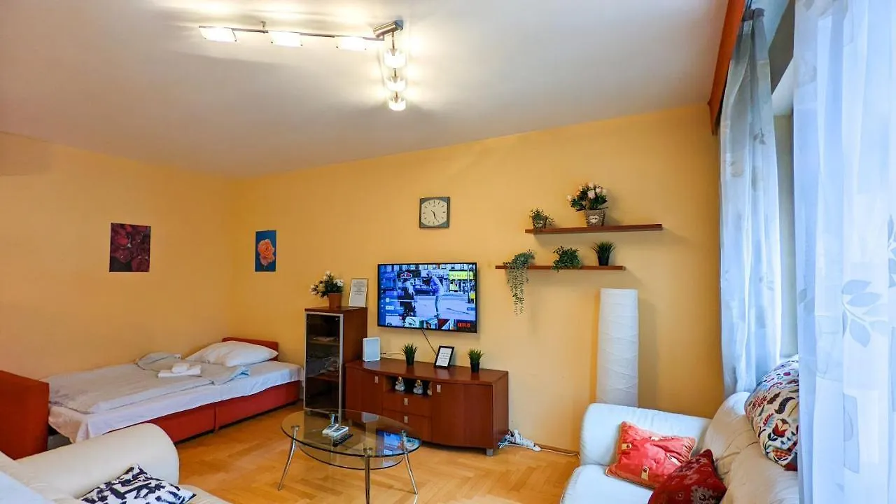 Skytop Modern Condo In Heart Of Downtown Budapest Appartement